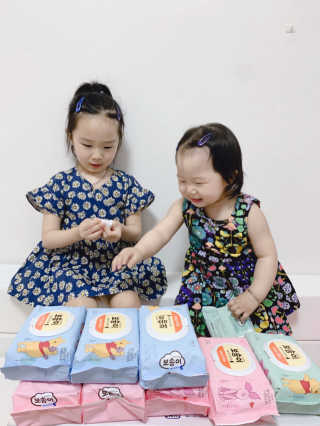 보솜이 아기물티슈 베이비케어 푸에디션 캡 74매 10입 — 5점을 준 리뷰어가 2019년 4월 올린 사용 사진