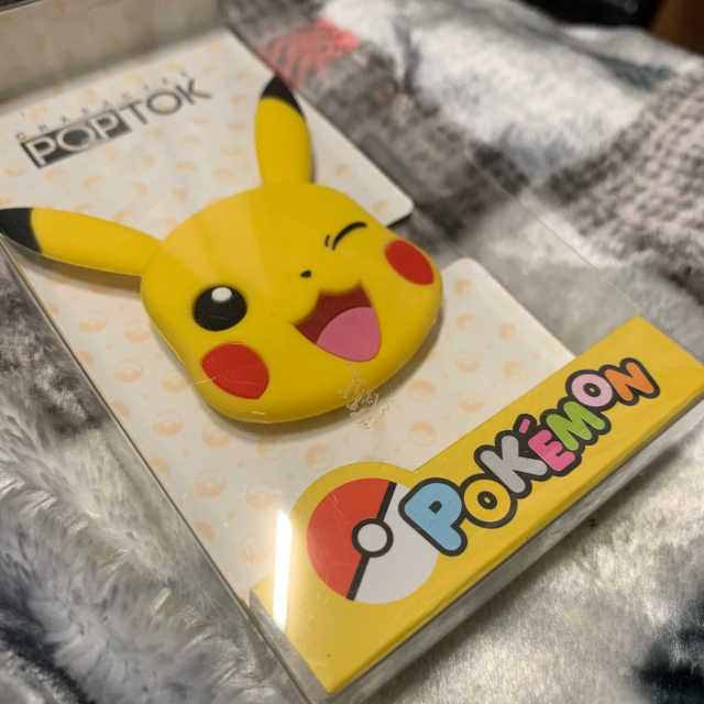 포켓몬스터 피카츄 페이스 팝톡 휴대폰 거치대 리뷰 사진