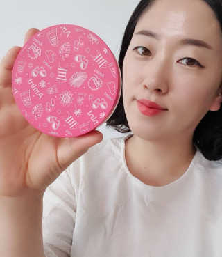 아미니 아쿠아 프로텍터 선쿠션 — 5점을 준 리뷰어가 2019년 5월 올린 사용 사진