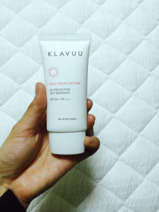 클라뷰 씨티 디펜서 SPF50 PA+++ — 4점을 준 리뷰어가 2016년 10월 올린 사용 사진