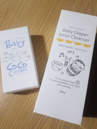 코리인제이아일랜드 베이비 코코 크림 — 5점을 준 리뷰어가 2019년 12월 올린 사용 사진
