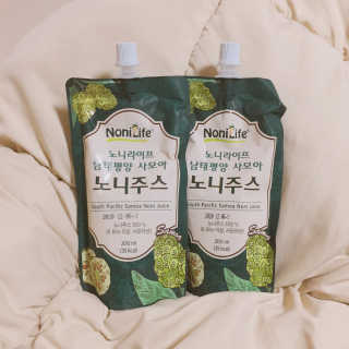 장수농가 남태평양 사모아 노니 원액 1L or 200mlx10팩 중 택 1 — 3점을 준 리뷰어가 2019년 1월 올린 사용 사진