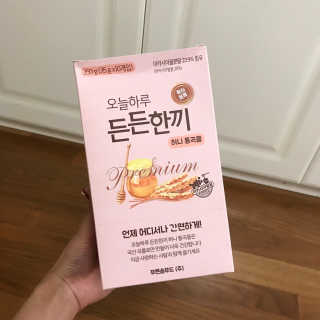 [정선드림] 오늘하루 든든한끼 허니통곡물 1BOX — 5점을 준 리뷰어가 2019년 10월 올린 사용 사진