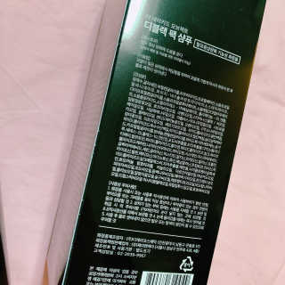 the naked object [탈모볼륨샴푸] 디블랙 팩 샴푸 — 5점을 준 리뷰어가 2019년 12월 올린 사용 사진