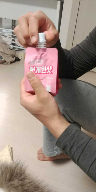 천호식품 숙취해서 헛개원샷, 타우린원샷 술푼너에게 — 4.67점을 준 리뷰어가 2017년 12월 올린 사용 사진