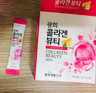 광희생활건강 광희 콜라겐뷰티 — 4점을 준 리뷰어가 2019년 12월 올린 사용 사진