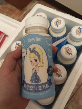 마이요기 요거트 — 5점을 준 리뷰어가 2019년 8월 올린 사용 사진