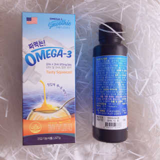 오메가-3스무디 [오메가스무디] 짜먹는 오메가3 DHA 임산부 어린이 — 5점을 준 리뷰어가 2019년 3월 올린 사용 사진
