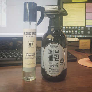 더블유드레스룸 페브클린 500ml — 5점을 준 리뷰어가 2018년 8월 올린 사용 사진