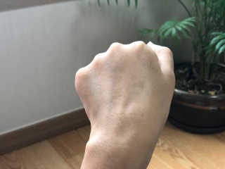 나이팅게일 티타민 크림 리뉴얼 — 4.17점을 준 리뷰어가 2018년 3월 올린 사용 사진