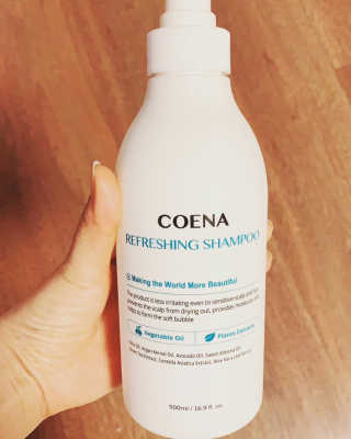 코에나샴푸 500ml — 4점을 준 리뷰어가 2019년 7월 올린 사용 사진