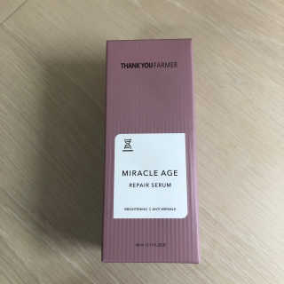 땡큐파머 미라클 에이지 리페어 세럼 — 4점을 준 리뷰어가 2019년 11월 올린 사용 사진