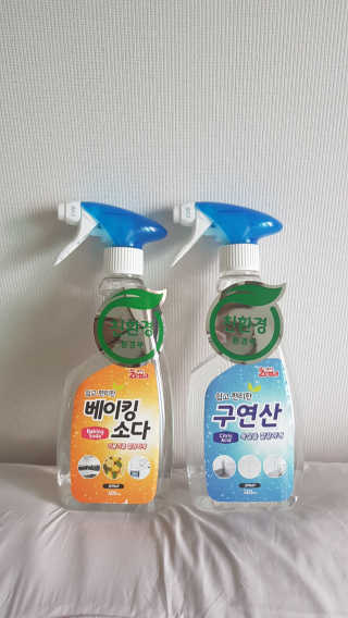[제타매직클리너] 베이킹소다,구연산 2종set — 5점을 준 리뷰어가 2019년 7월 올린 사용 사진