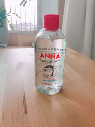 솔테라피 안나 트러블 토너 300ml — 4점을 준 리뷰어가 2019년 4월 올린 사용 사진