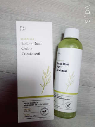 달리프 클로렐라 베러 루트 워터트리트먼트 200ml — 5점을 준 리뷰어가 2019년 4월 올린 사용 사진