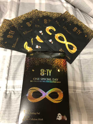 8TY 코스메틱 에잇티 8TY 2 STEP 솔루션 마스크 — 5점을 준 리뷰어가 2019년 6월 올린 사용 사진