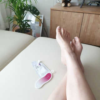 유어비 부탁해 발 부탁해 발 글라스 풋 파일 — 5점을 준 리뷰어가 2019년 4월 올린 사용 사진