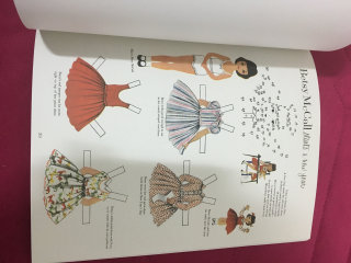 moRan 미국 빈티지 종이인형 American Paper Doll — 3.5점을 준 리뷰어가 2016년 8월 올린 사용 사진