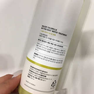달리프 클로렐라 베러 루트 워터트리트먼트 200ml — 5점을 준 리뷰어가 2020년 1월 올린 사용 사진