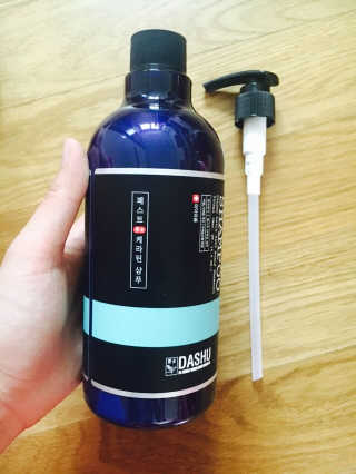 다슈코리아 다슈 데일리 패스트 한방 두피 샴푸 500ml — 4점을 준 리뷰어가 2017년 5월 올린 사용 사진