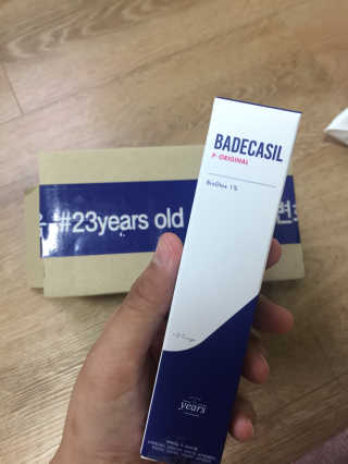 23years old 바데카실 P-오리지널 — 5점을 준 리뷰어가 2018년 6월 올린 사용 사진
