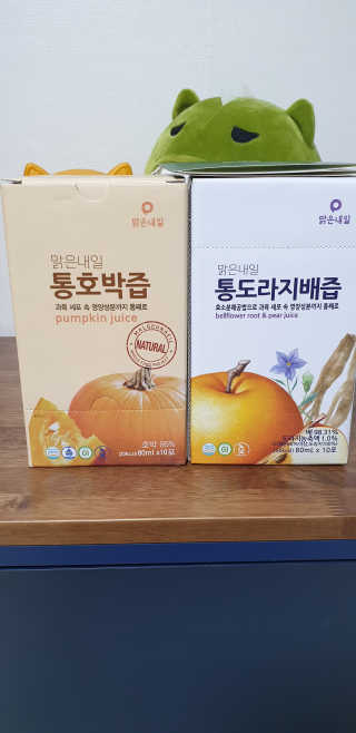 [GS달리살다] 환절기에 좋은 도라지배즙,호박즙 20포 — 5점을 준 리뷰어가 2020년 3월 올린 사용 사진