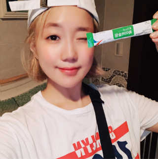 두루원 똥기사의 Kfood 화이버슬림 — 3.5점을 준 리뷰어가 2018년 7월 올린 사용 사진