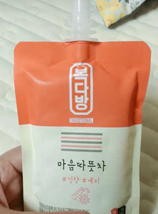 자연원 복다방 2종 100ml 10포씩 — 3점을 준 리뷰어가 2018년 12월 올린 사용 사진