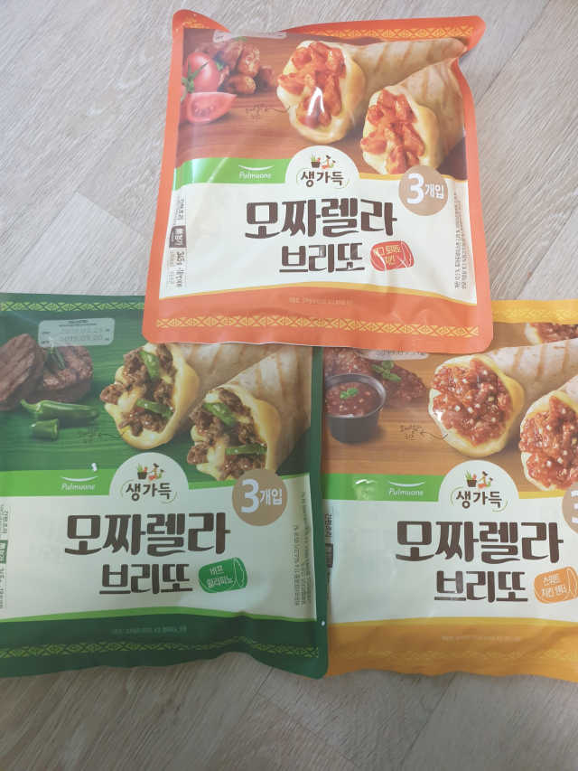 풀무원 생가득 올바른 브리또 리뷰 사진
