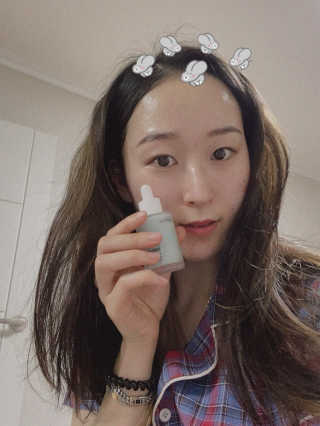 헤이톡 블루 아줄렌 오일세럼 — 5점을 준 리뷰어가 2020년 1월 올린 사용 사진