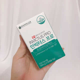 라플레 염창환 박사의 3세대 유산균, 인빅터스 프로 — 5점을 준 리뷰어가 2019년 3월 올린 사용 사진