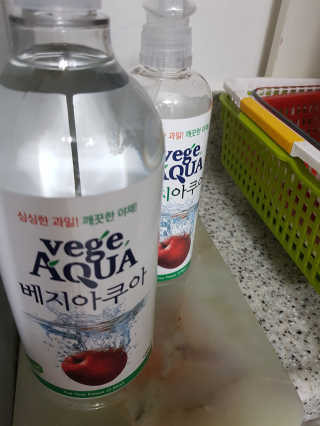 베지아쿠아 475ml + 리필 1000ml 1Set — 5점을 준 리뷰어가 2019년 11월 올린 사용 사진