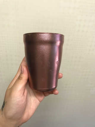 크라이런 프리미엄 메탈릭 스프레이 — 3.75점을 준 리뷰어가 2017년 5월 올린 사용 사진