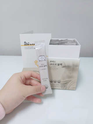 [하우투잇] 뤼에르 쿠르브 블랙 10ml x 30포 총 300ml — 5점을 준 리뷰어가 2020년 3월 올린 사용 사진