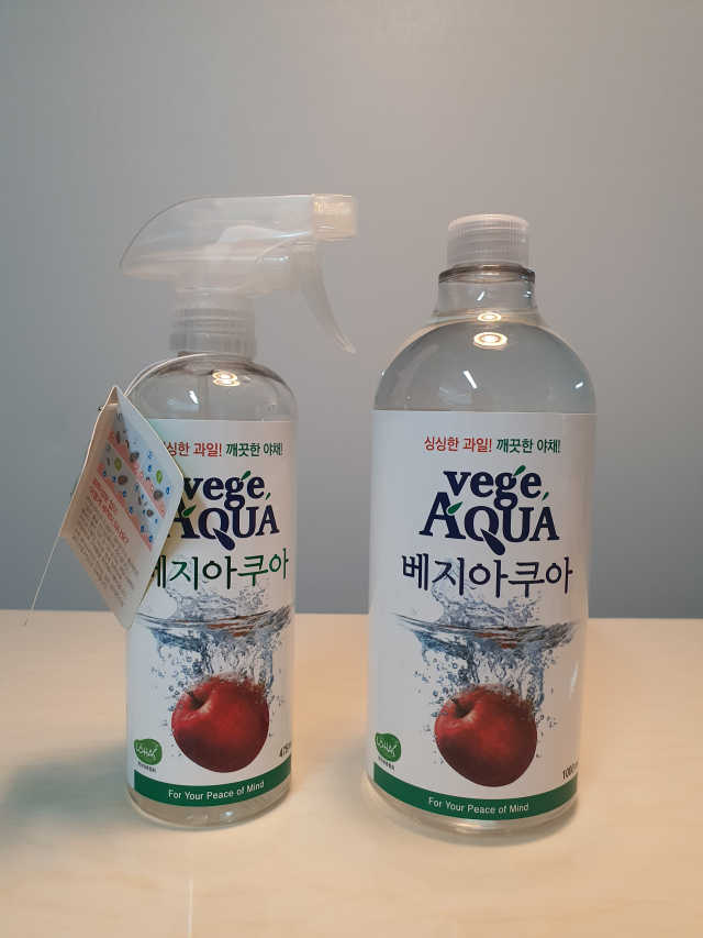 베지아쿠아 475ml + 리필 1000ml 1Set 리뷰 사진