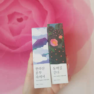 르플랑 제주 패브릭 퍼퓸 60ml 8종 — 4.33점을 준 리뷰어가 2018년 11월 올린 사용 사진