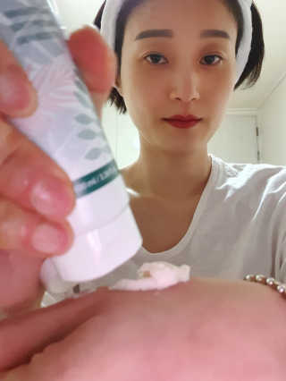 포레스트힐 그린 밸런스 클렌져 100ml + 토끼 헤어밴드 — 5점을 준 리뷰어가 2020년 2월 올린 사용 사진