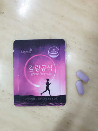 [감량공식] 다이어트 건강기능식품 — 5점을 준 리뷰어가 2019년 12월 올린 사용 사진