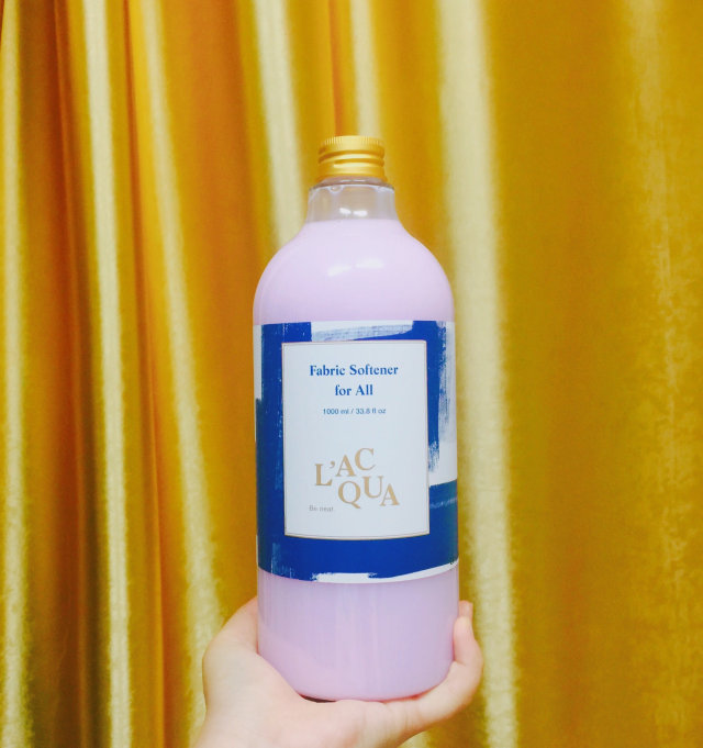 라쿠아 프리미엄 섬유유연제 리뷰 사진