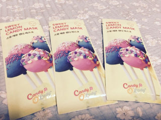 캔디오레이디 스윗레몬 캔디마스크 — 4점을 준 리뷰어가 2016년 9월 올린 사용 사진