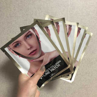 프리티스킨 디자인 유어 뷰티 브이라인 패치 — 5점을 준 리뷰어가 2019년 6월 올린 사용 사진