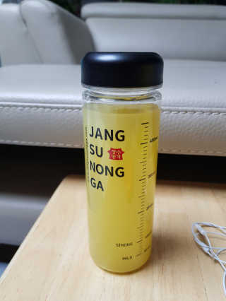 장수농가 리얼깔라만시 원샷 50ml 10팩+보틀 — 5점을 준 리뷰어가 2019년 5월 올린 사용 사진