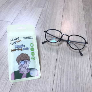김서림방지 안경닦이 Magic Anti Fog Cloth 렌즈 김서림방지 클리너 — 5점을 준 리뷰어가 2019년 11월 올린 사용 사진