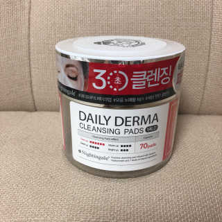 나이팅게일 데일리 더마 클렌징패드 마일드 — 2점을 준 리뷰어가 2018년 6월 올린 사용 사진