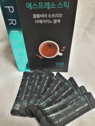 (주)쟈뎅 쟈뎅 에스프레소 스틱 아메리카노 블랙 — 5점을 준 리뷰어가 2018년 10월 올린 사용 사진