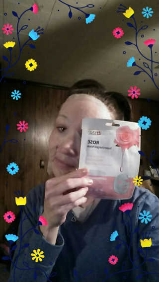 SNP Supercharged Mask_Rose Centifoli Flower — 5점을 준 리뷰어가 2019년 1월 올린 사용 사진