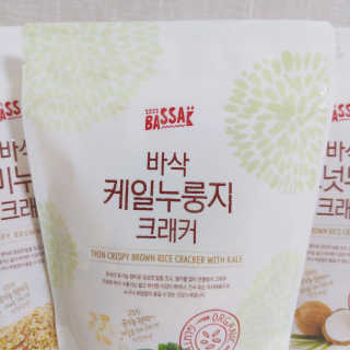 BASSAK 바삭 유기농 현미 누룽지 크래커 3종 — 5점을 준 리뷰어가 2019년 10월 올린 사용 사진