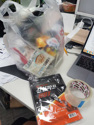 [강남,강서지역 한정]온라인편의점 나우픽 2만원 쿠폰 — 5점을 준 리뷰어가 2019년 5월 올린 사용 사진