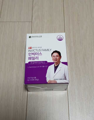 라플레 유해균을 이겨 튼튼한 장으로,  인빅터스 패밀리 — 5점을 준 리뷰어가 2019년 12월 올린 사용 사진
