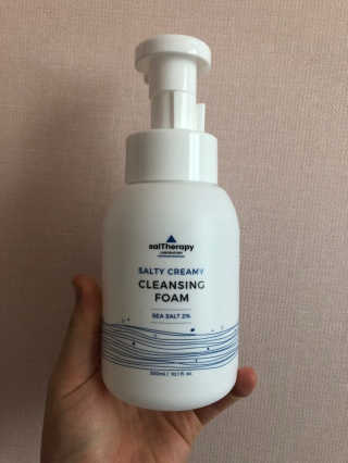 솔테라피 솔티 크리미 클렌징폼 300ml — 5점을 준 리뷰어가 2019년 4월 올린 사용 사진